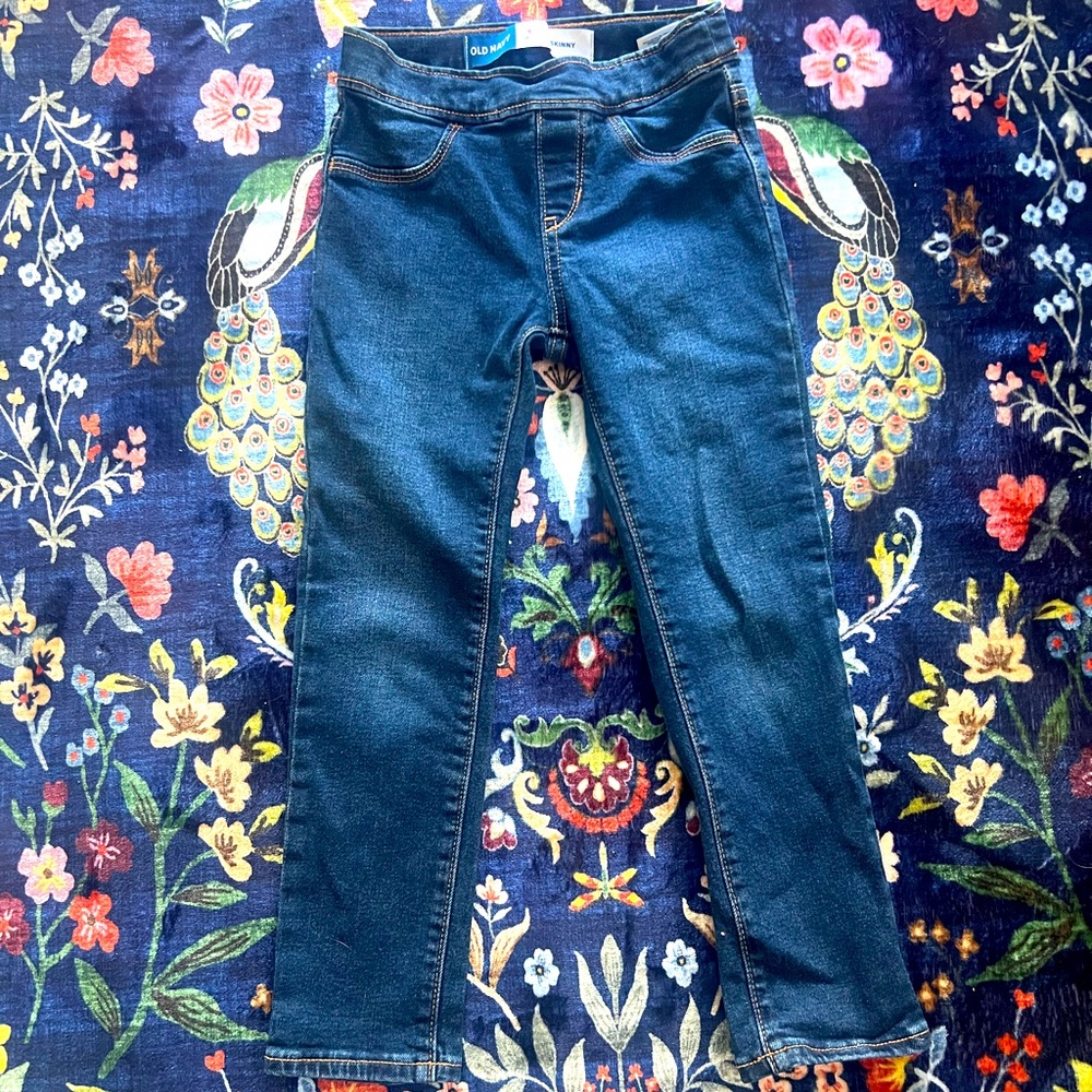 Old Navy Girls Skinny Jeans Size 6-7